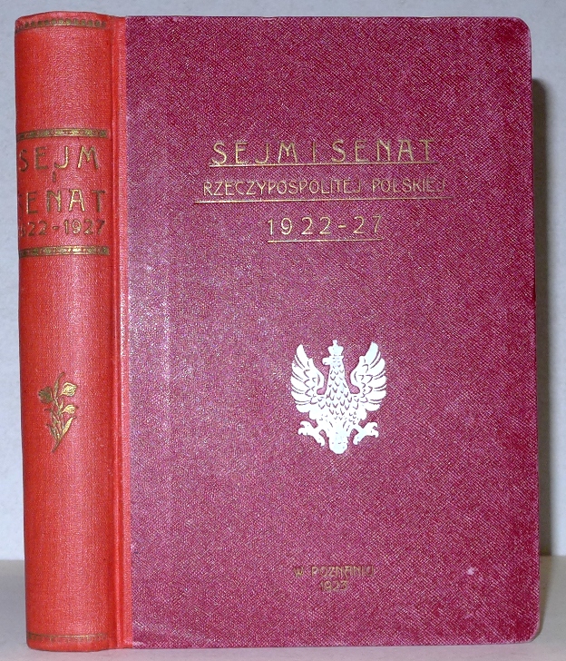 Sejm i Senat 1922 - 1927.