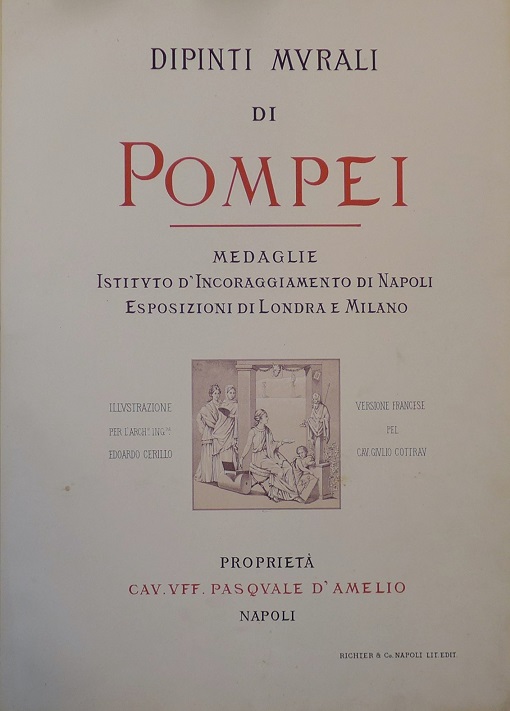 Dipinti murali di Pompei.