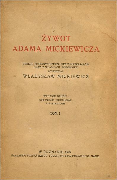 ywot Adama Mickiewicza.