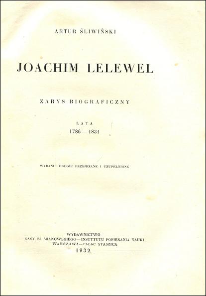 Joachim Lelewel.