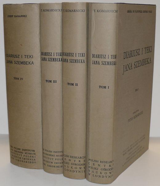 Diariusz i teki Jana Szembeka (1935-1945). Diariusz i teki Jana Szembeka (1935-1945).