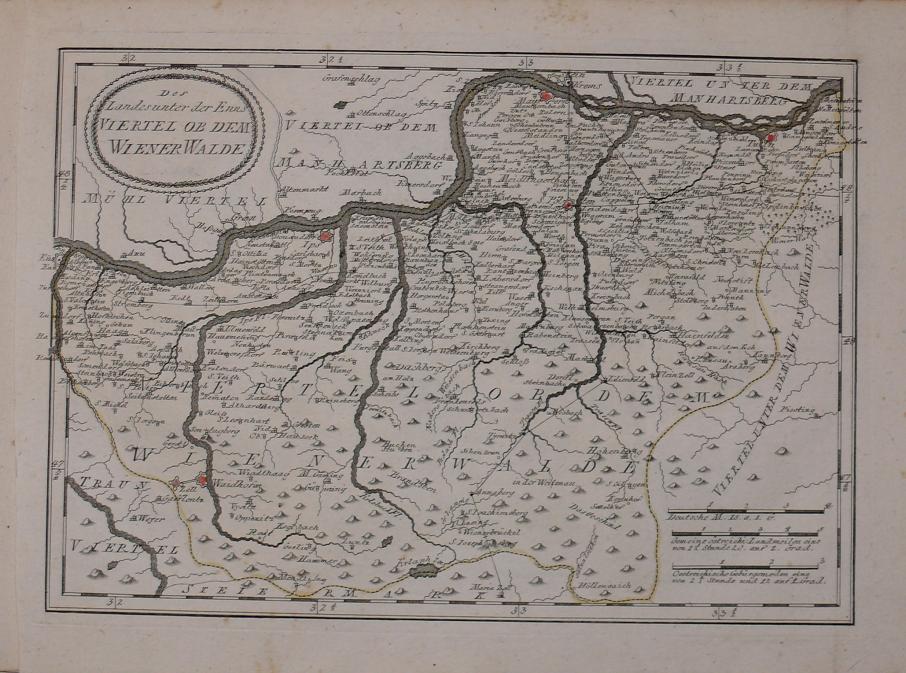 (ENNS). "Des Landes unter der Enns viertel ob dem Wiener Walde".