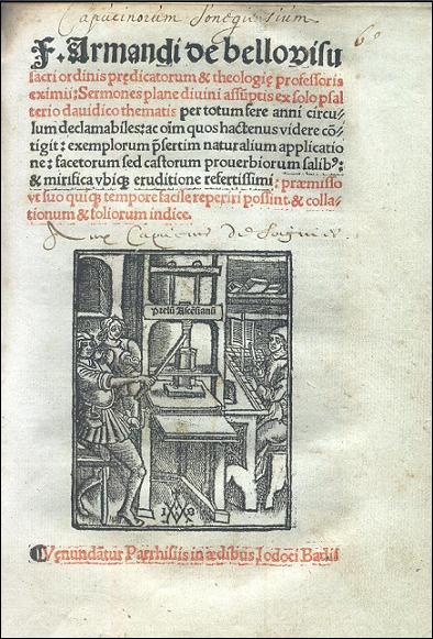 F. Armandi de bellovisu [...] Sermones plane diuini assumptis ex solo psalterio Dauidico thematis: per totum fere anni circulum declamabiles:
