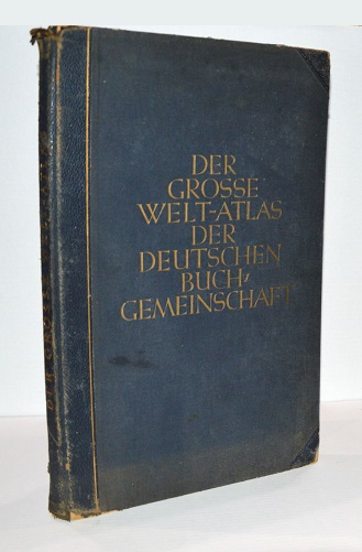 (ATLAS). Der Grosse Weltatlas der Deutschen Buch-Gemeinschaft.