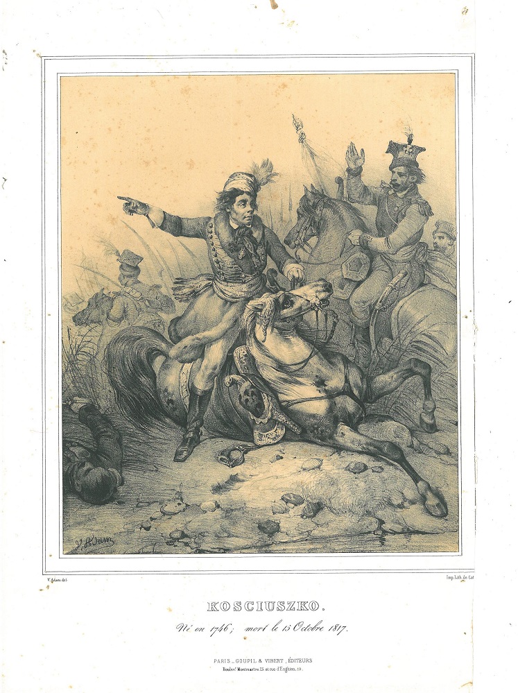 KOCIUSZKO. Ne en 1746; mort le 15 Octobre 1817.