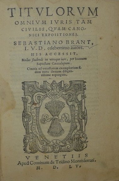 Titvlorvm Omnivm Ivris Tam Civilis Qvam Canonici Expositiones.
